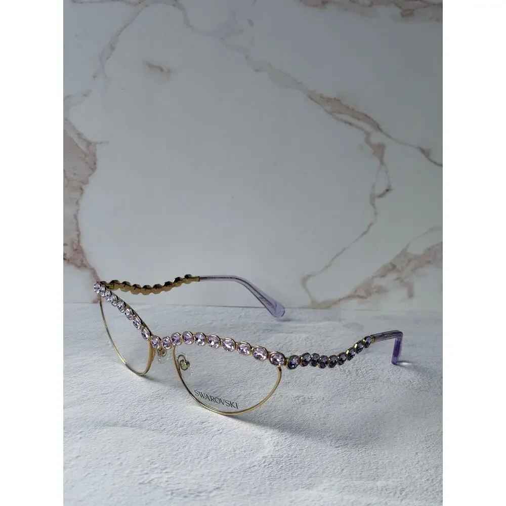 Swarovski SK1030 Crystal Cat Eye Eyeglasses Frames